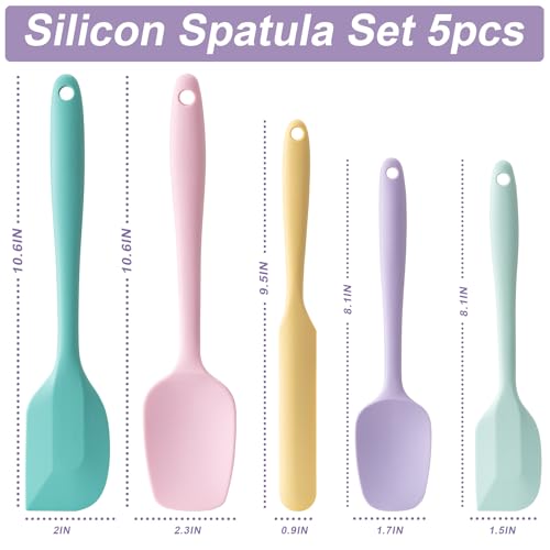 Silicone Spatula Set (Multicolor 3)