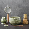 Matcha Whisk Set (Mottled Green)