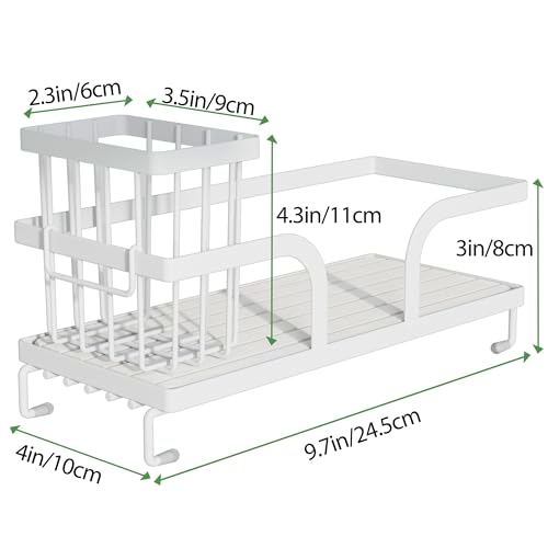 Bathroom Counter Organizer (B 1PCS / White)