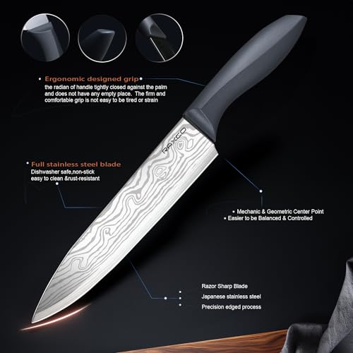 Kitchen Knife Set (Damascus)