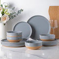Dinnerware Sets for 4 (Limestone / Service For 4(12Pcs))