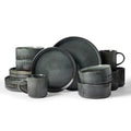Star Dinnerware Sets with Mugs (Deep Forest)