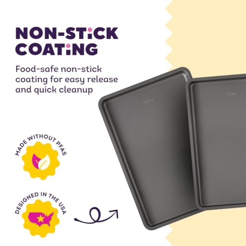 Silver Non Stick Baking Sheet Set (Varied)