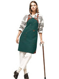 Professional Work Apron for Men & Women (Standard / Forest Green)