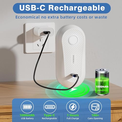 Auto Electric Can Opener (Large / White)