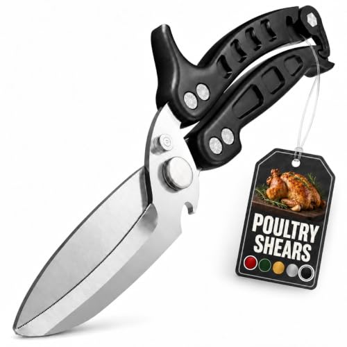 Kitchen Shears Heavy Duty (Classic Black)