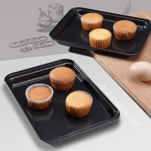 Small Cookie Baking Sheets (9.5 X 7.1 X 0.8 IN)
