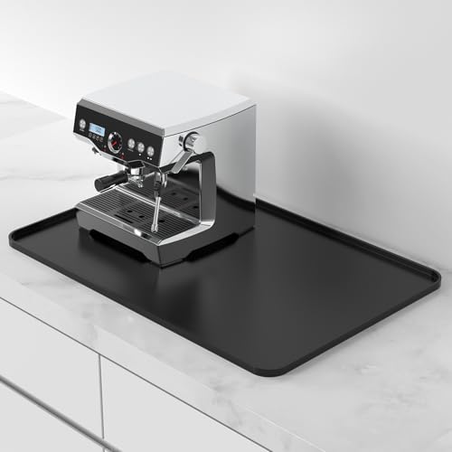 Silicone Coffee Mat (Black / 24" x 15.9")