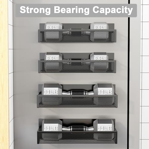 Magnetic Spice Rack for Refrigerator (4 Pack)