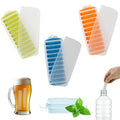 Water Bottle Ice Cube Tray (3PK with Covers (10 Slots))