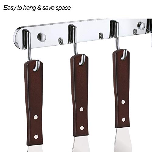 4PCS Cake Decorating Icing Spatula set with 4 (Straight Spatulas 4, 6, 8 & 10 Inch)