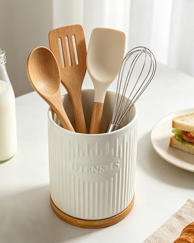360° Rotating Utensil Holder (White)