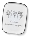 Thank You Gifts for Teacher Mom (Thank you for helping grow)