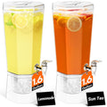 1.6 Gallon Drink Dispenser for Party with Leak (Large-1.6 Gal)