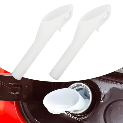 2PCS Capless Gas Tank Funnel