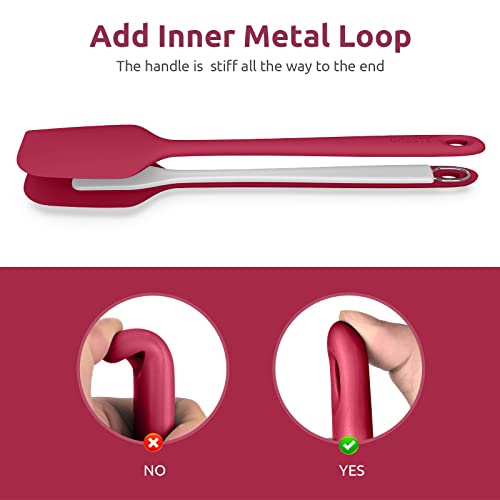 14in Extra Large Silicone Spatula (Red / 14.2in)
