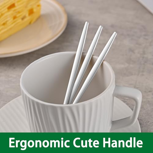 5.1 Inches Stainless Steel Coffee & Tea Spoon (Silver / 5.1 Inch)