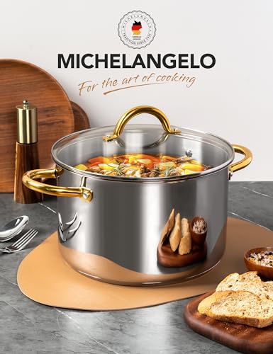 Stainless Steel Stock Pots (8 Quarts)