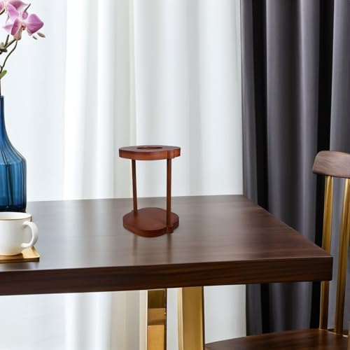 Wooden Portable Coffee Drip Filter Rack Stand Xmas for Home