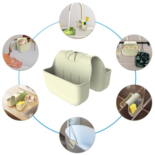 Sponge Holder for Kitchen Sink (Beige)