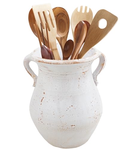 Rustic Kitchen Utensil Holder for Countertop