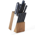 Eastwalk 14 Piece High Carbon Staineless Steel Cutlery Set w (Knife Block Set (14-Piece) / Navy Blue)