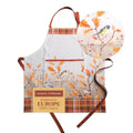 Aprons for women with Pocket 100% Cotton Pack of 1 (168 - Oak Leaves)