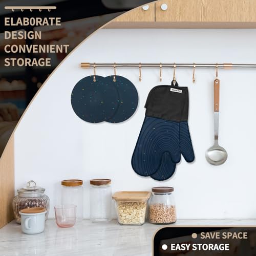 Silicone Oven Mitts (Darkgrey)