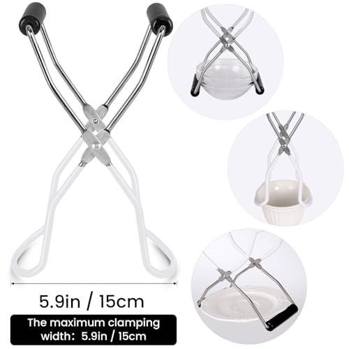Canning Jar Lifter Tongs (White)