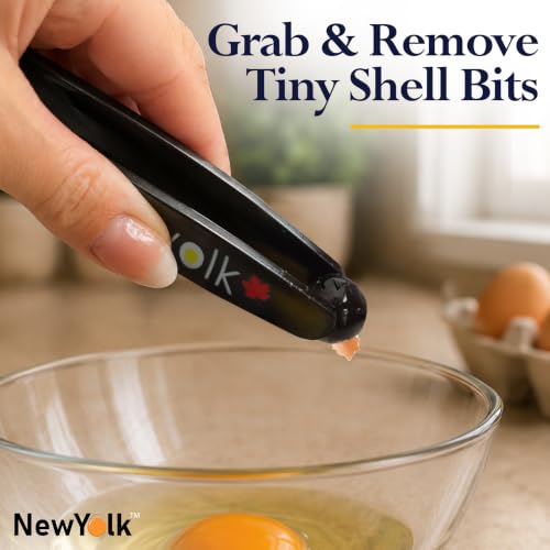 The Original Egg Tool. Engineered to instantly pick up that nasty glob of chalaza membrane off egg yolks. Picks up broken eggshell fragments with ease. Essential Kitchen Tool for food competitions