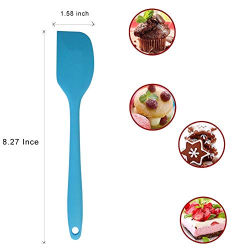 4Pcs Silicone Spatulas (Small)