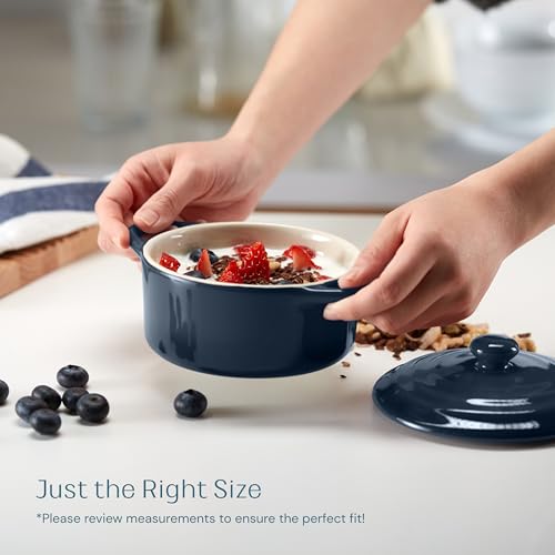 Mini Cocotte Lids (Navy)