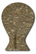 Luxury Handmade Fossil Grey Marble Spoon Rest for Kitchen Counter (Fossil Grey Marble)