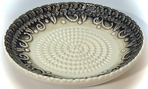 Premium Ceramic Garlic Grater Plate Set