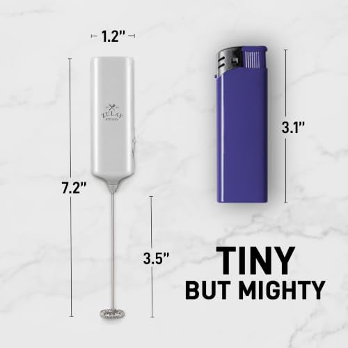 Mini & Mighty Milk Frother Wand (Bright White / Mini Frother)