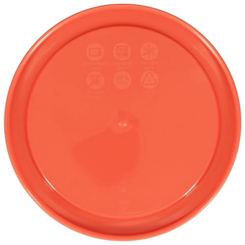 7201-PC (4-Cup) Pumpkin Orange Lid (2-Pack) - Made in USA (Pumpkin Orange)