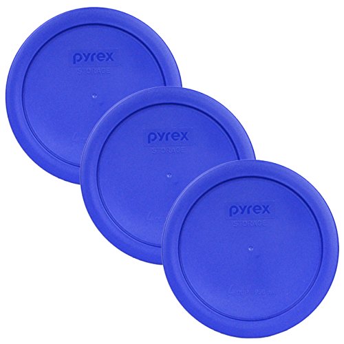 7201-PC (4-Cup) Cadet Blue Food Storage Lid (3-Pack) - Made in USA (Cadet Blue)