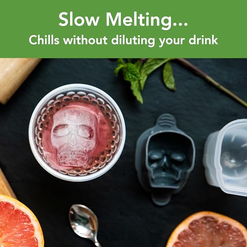 Set Ice Molds Skull