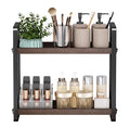 Bathroom Counter Organizer (Brown 2 Tier)