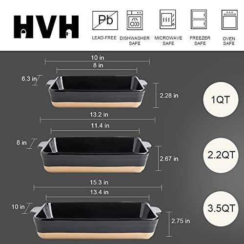 Baking Dish Set (Black)