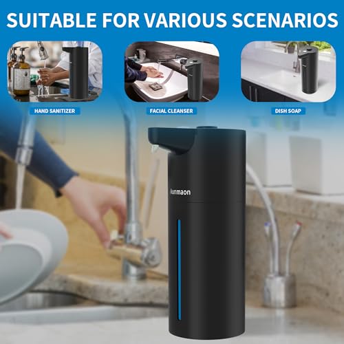 Automatic Soap Dispenser Touchless (Bright Black)