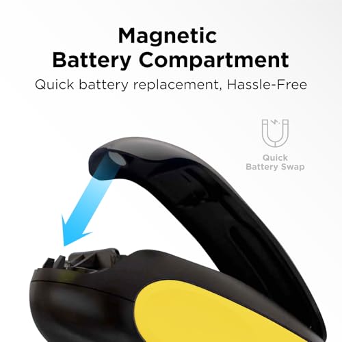 One-To-Go Electric Can Opener, Yellow (Yellow with Black)