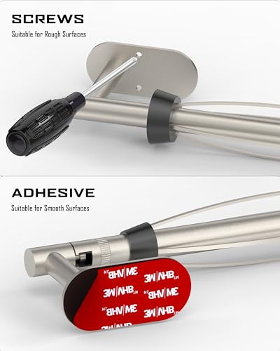 Paper Towel Holder Under Cabinet One Hand Operable (Sliver)