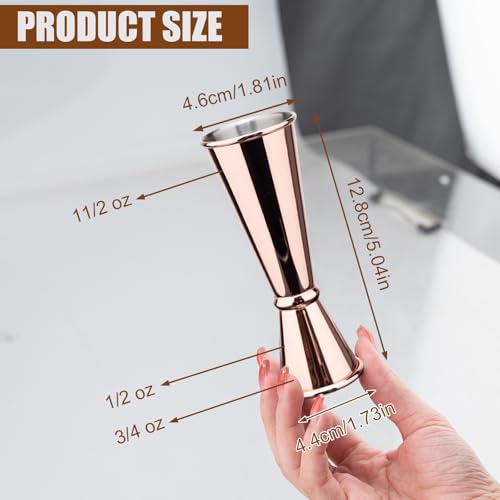 Jigger for Bartending (1 count / Rose)