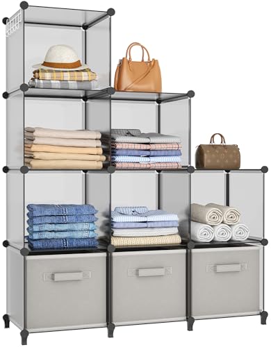 Closet Organizers and Storage (Large / Grey)