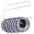 Tumbler Lid Organizer Under Cabinet (White / 1 Pack)