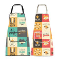 Matching Mom and Dad Aprons New Mommy and Daddy Gift for Couples Anniversary Aprons Dad Cooking Apron for Mom Chef Gift (Mom and Dad Apron-sets)