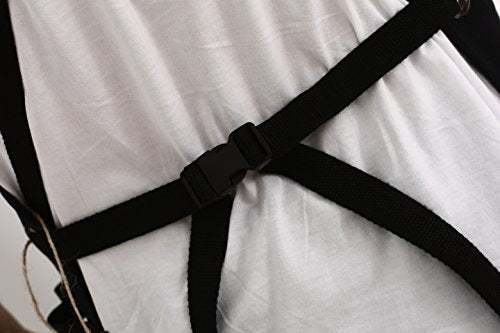 Heavy Duty Canvas Work Apron (Black)