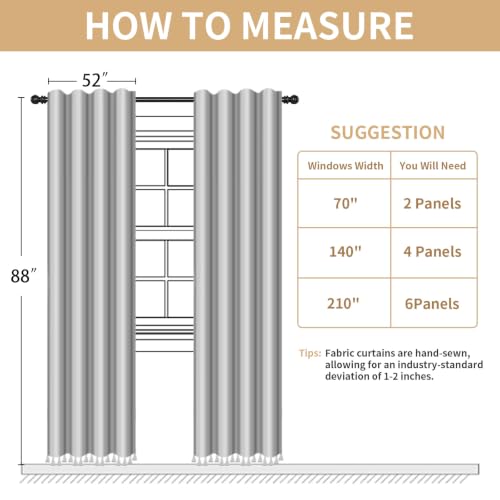 Teal 100% Boho Blackout Curtains 2 Panels with Tassels 52W X 88L (Teal Green / 52"W x 88"L (Pack of 2))