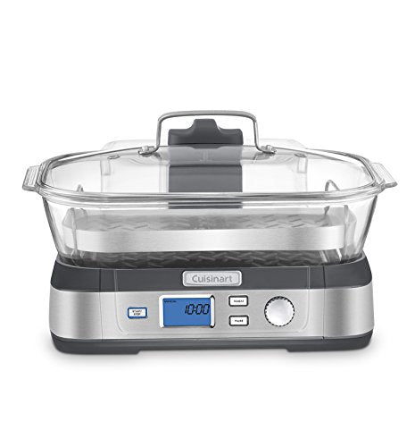 Glass Food Steamer (Stainless Steel)